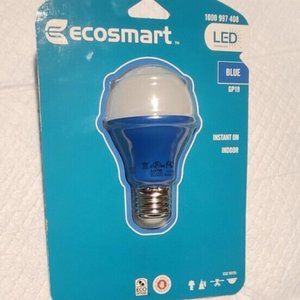 *Lot Of 3* Ecosmart LED Blue GP19 Instant On Indoor 120 Volt